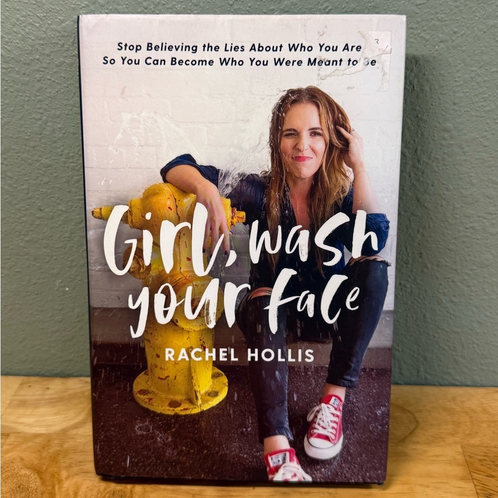 Girl, Wash Your Face by Rachel Hollis - Yellow & Red Cover - Picture 1 of 4